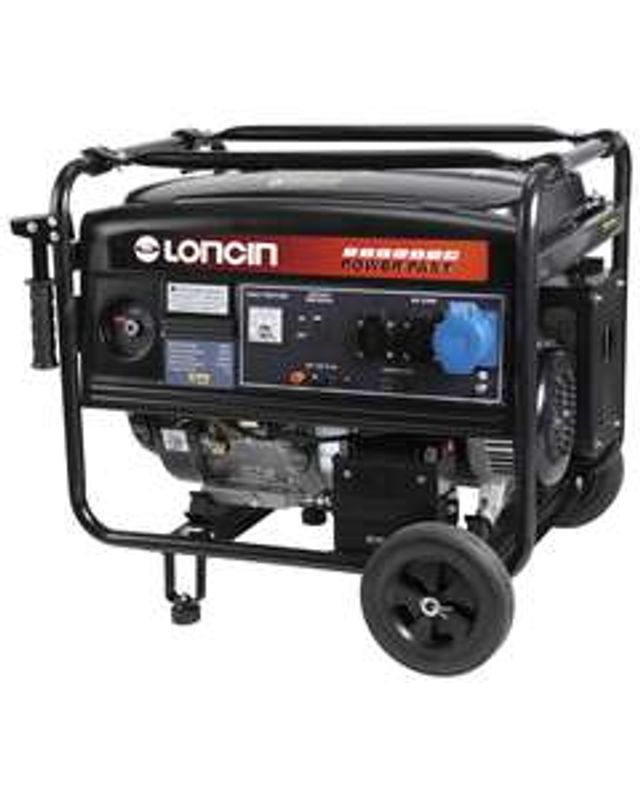 Strømaggregat LC8000DDC Loncin